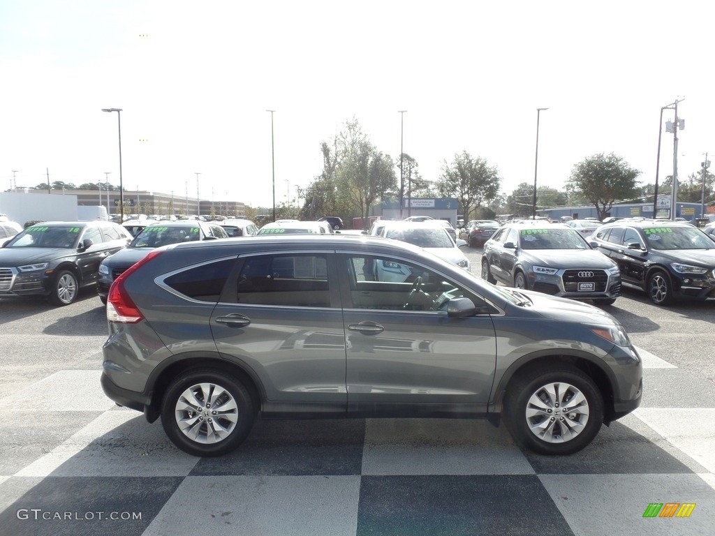 2014 CR-V EX-L - Urban Titanium Metallic / Gray photo #3