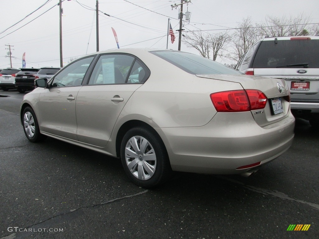 2012 Jetta SE Sedan - Toffee Brown Metallic / Titan Black photo #5
