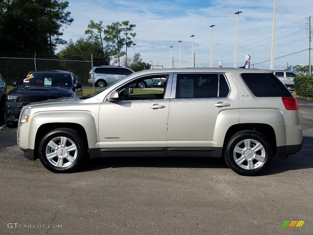 2014 Terrain SLE - Champagne Silver Metallic / Jet Black photo #2