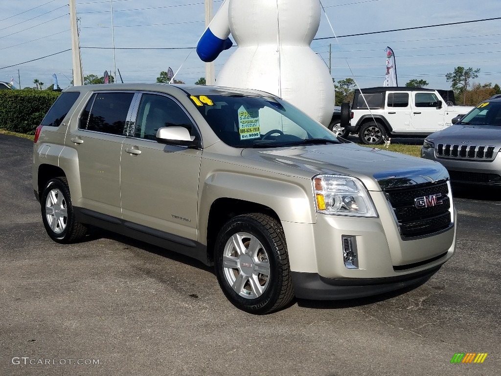 2014 Terrain SLE - Champagne Silver Metallic / Jet Black photo #7