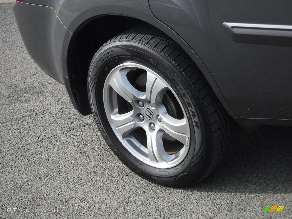 2015 Pilot EX-L 4WD - Modern Steel Metallic / Gray photo #3