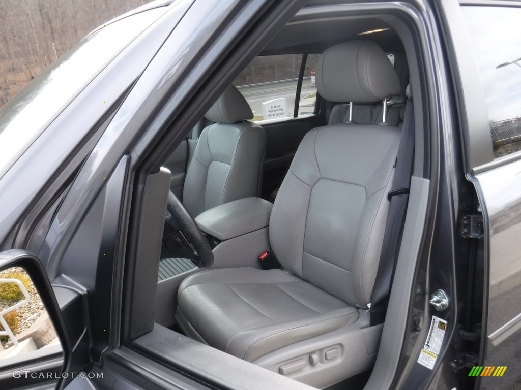 2015 Pilot EX-L 4WD - Modern Steel Metallic / Gray photo #13