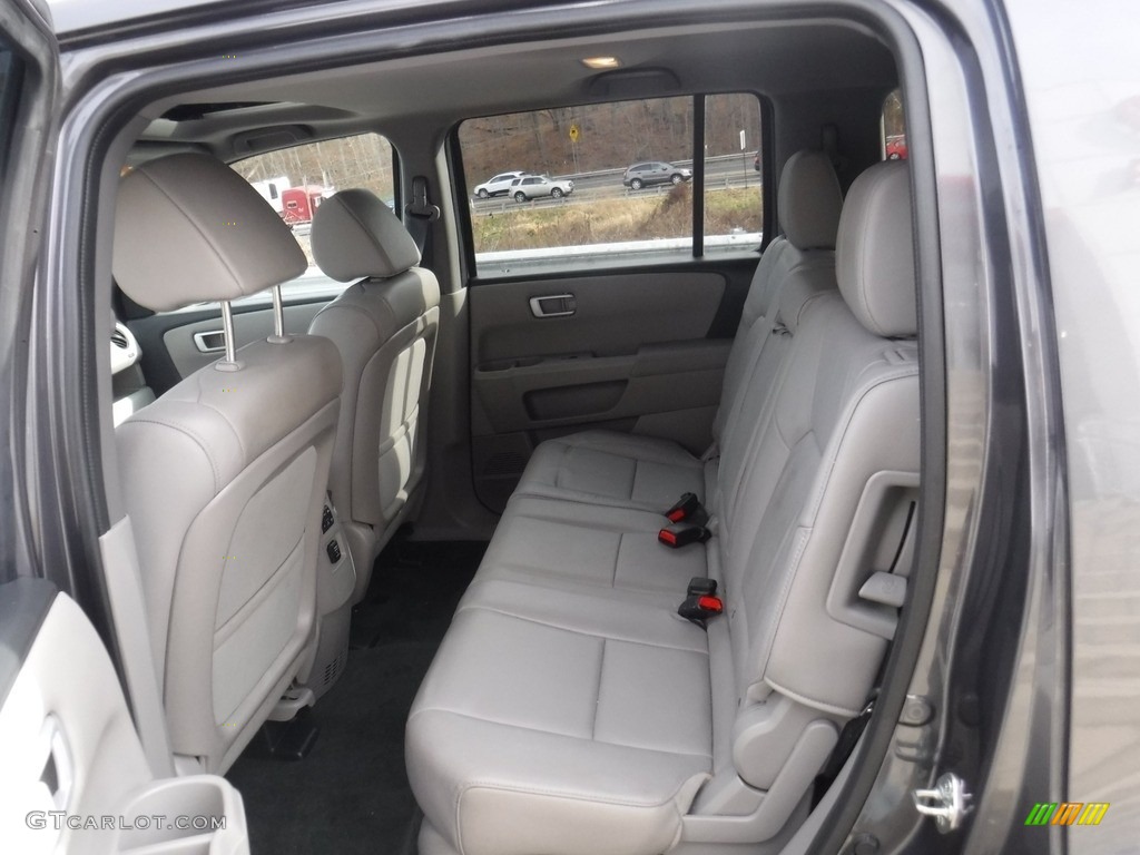 2015 Pilot EX-L 4WD - Modern Steel Metallic / Gray photo #23