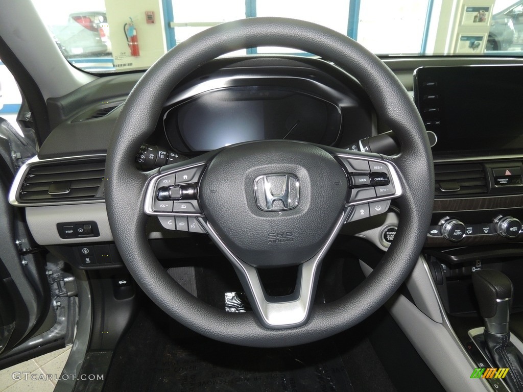 2019 Honda Accord EX Sedan Gray Steering Wheel Photo #131041320