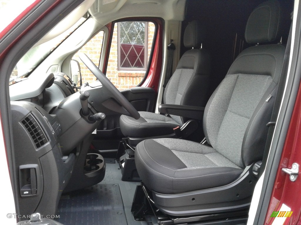 Black Interior 2019 Ram ProMaster 2500 High Roof Cargo Van Photo #131042010