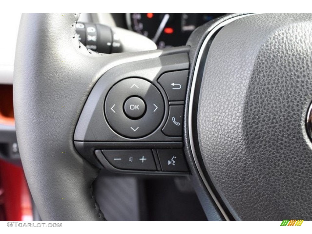 2019 Toyota RAV4 Adventure AWD Mocha Steering Wheel Photo #131042016