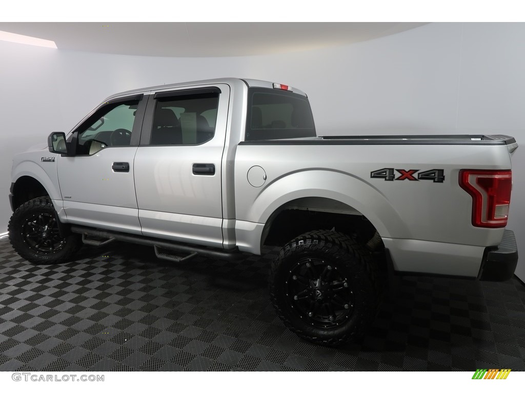 2016 F150 XL SuperCrew 4x4 - Ingot Silver / Medium Earth Gray photo #8