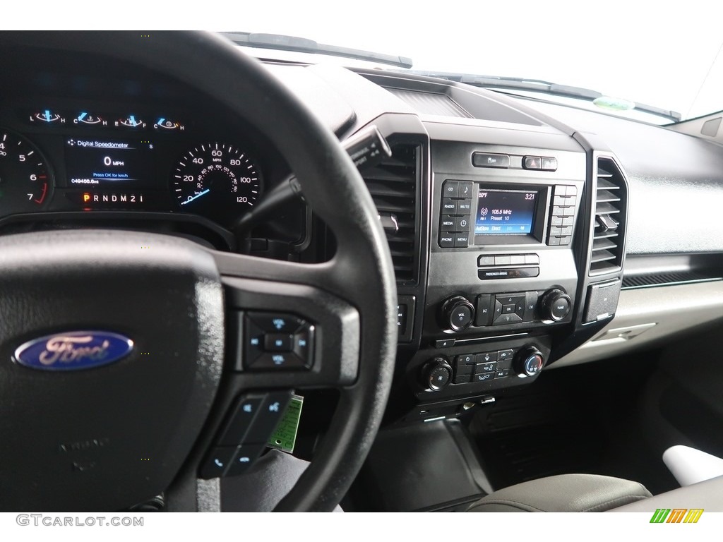 2016 F150 XL SuperCrew 4x4 - Ingot Silver / Medium Earth Gray photo #20