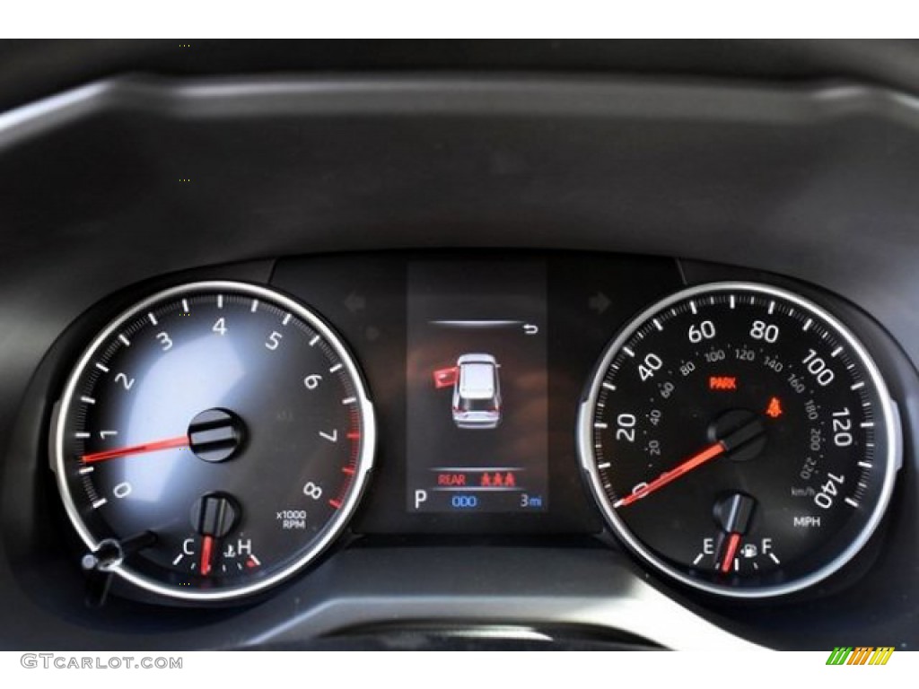2019 Toyota RAV4 LE AWD Gauges Photo #131042706