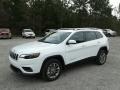 2019 Bright White Jeep Cherokee Latitude Plus  photo #1