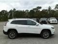 2019 Bright White Jeep Cherokee Latitude Plus  photo #6