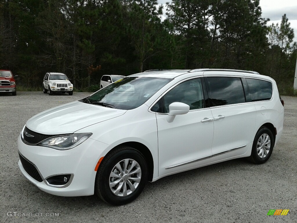 2019 Pacifica Touring L - Bright White / Black/Alloy photo #1