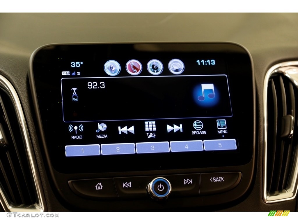 2017 Malibu LT - Pepperdust Metallic / Jet Black photo #13