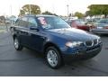 Mystic Blue Metallic - X3 3.0i Photo No. 7