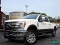 2019 White Platinum Ford F250 Super Duty XLT Crew Cab 4x4  photo #1