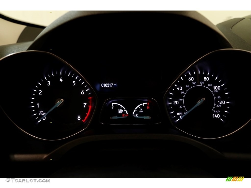 2018 Escape SE 4WD - Oxford White / Charcoal Black photo #9