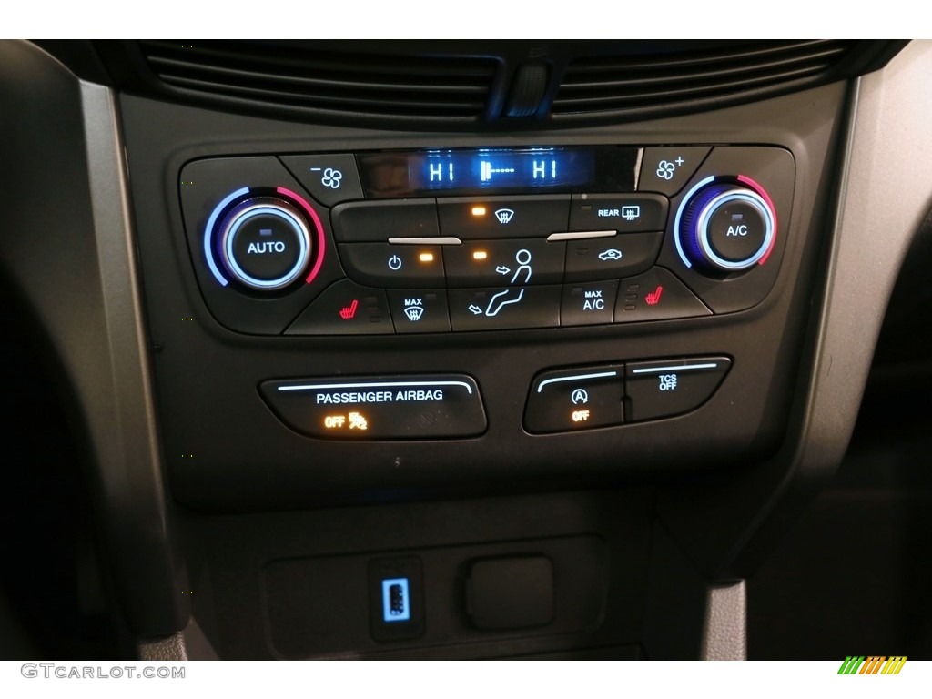 2018 Escape SE 4WD - Oxford White / Charcoal Black photo #15