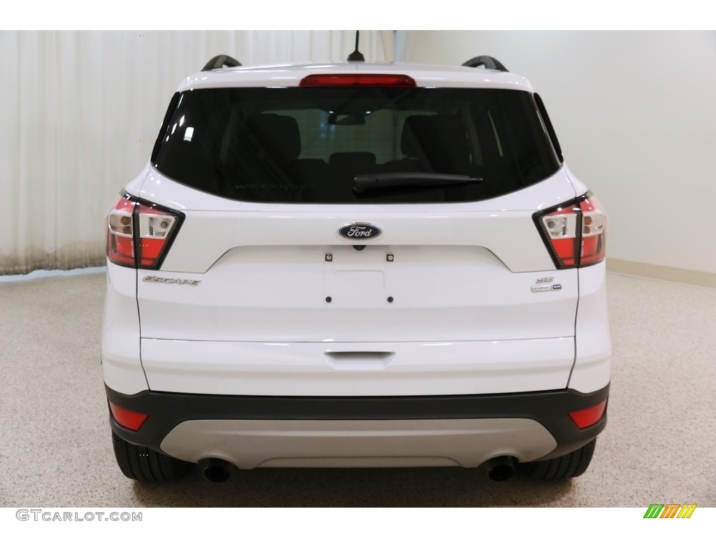 2018 Escape SE 4WD - Oxford White / Charcoal Black photo #20