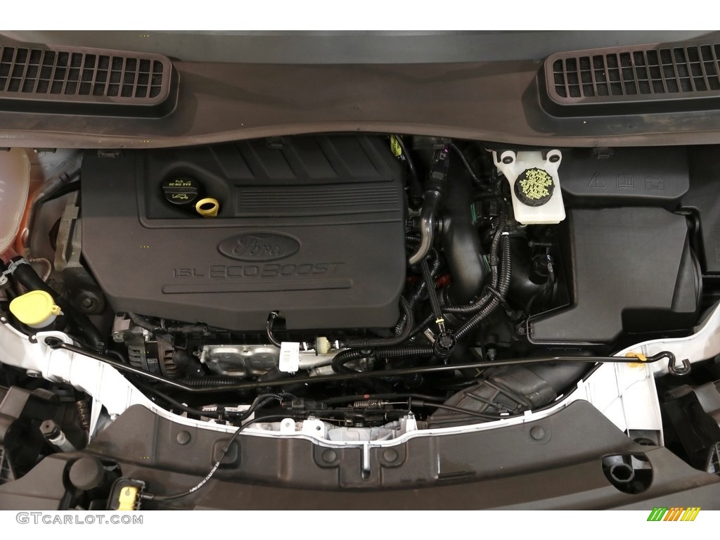 2018 Escape SE 4WD - Oxford White / Charcoal Black photo #21