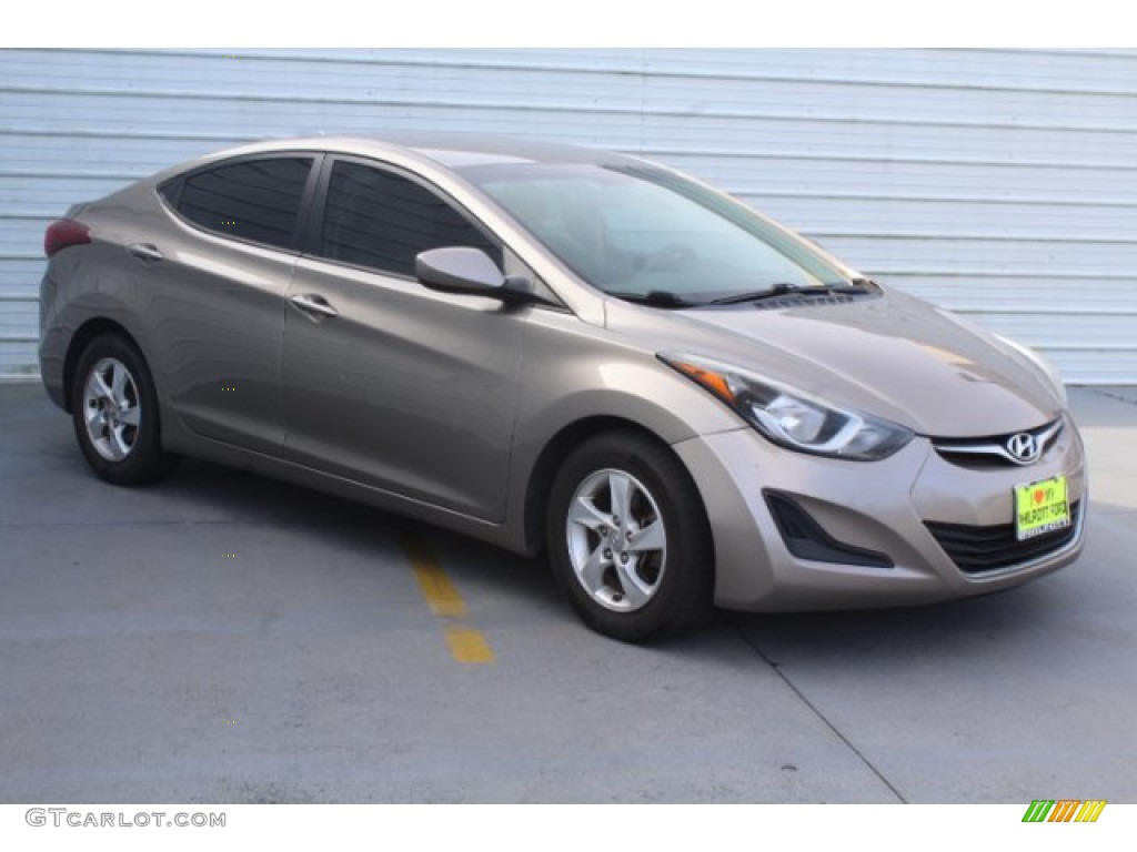 2014 Elantra SE Sedan - Bronze / Gray photo #2
