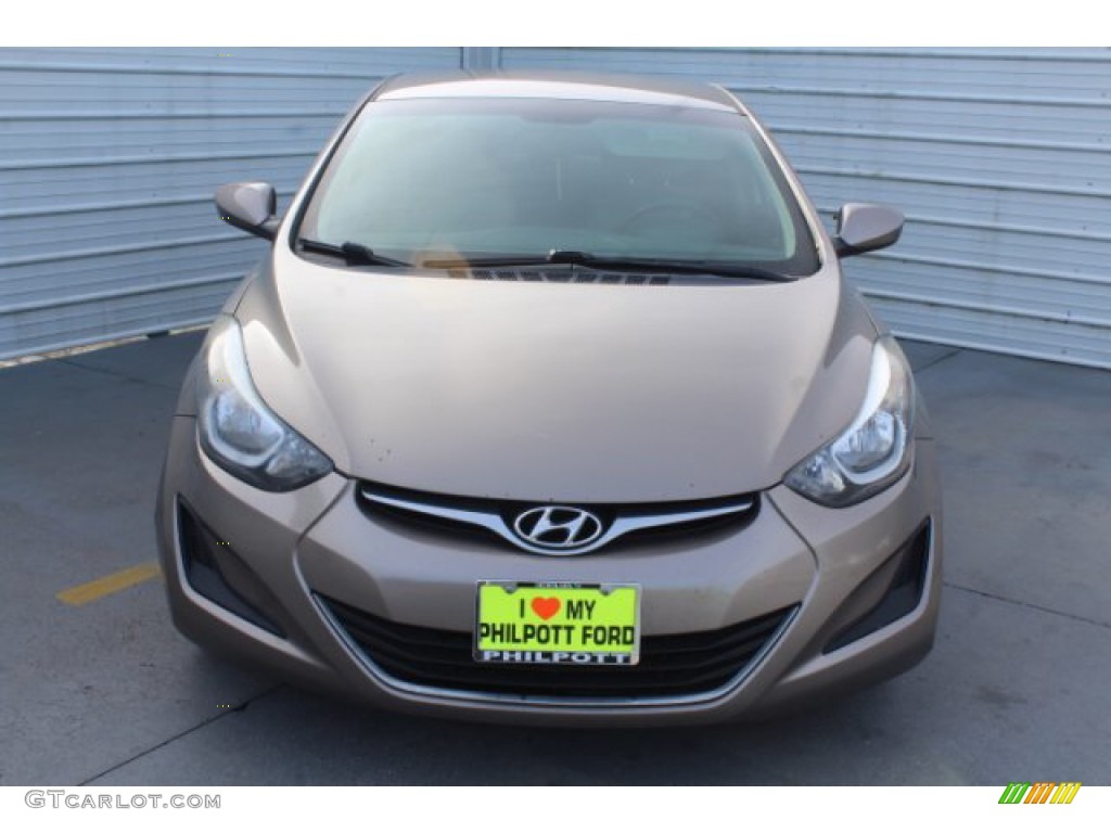 2014 Elantra SE Sedan - Bronze / Gray photo #3