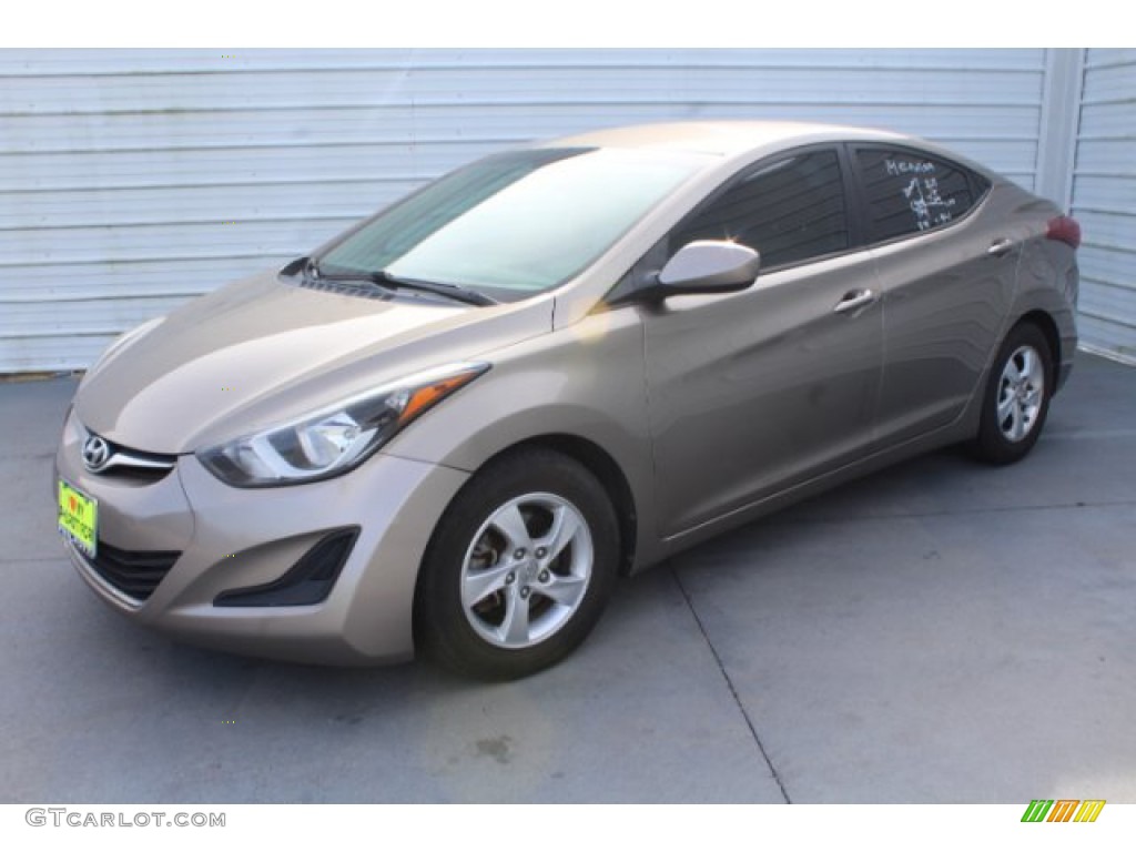 2014 Elantra SE Sedan - Bronze / Gray photo #4