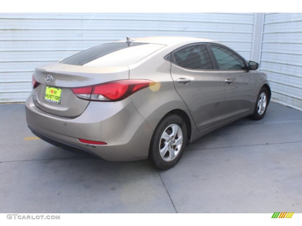 2014 Elantra SE Sedan - Bronze / Gray photo #8