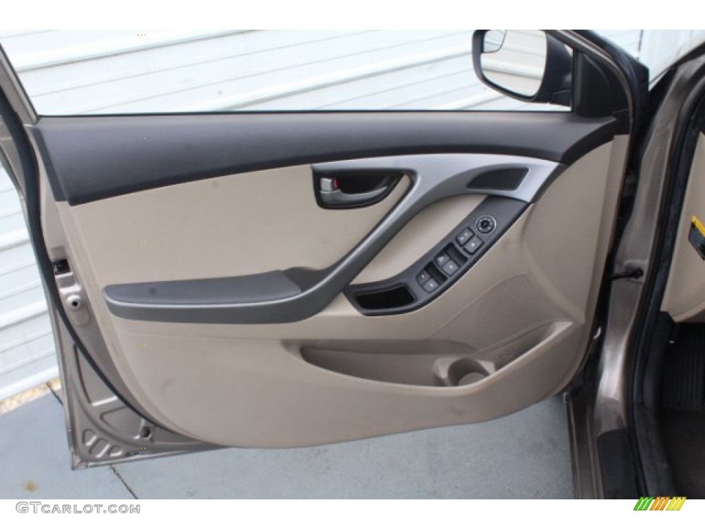 2014 Elantra SE Sedan - Bronze / Gray photo #9