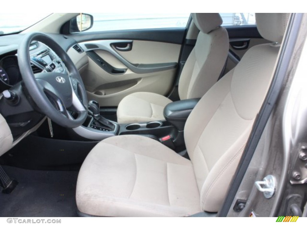 2014 Elantra SE Sedan - Bronze / Gray photo #10