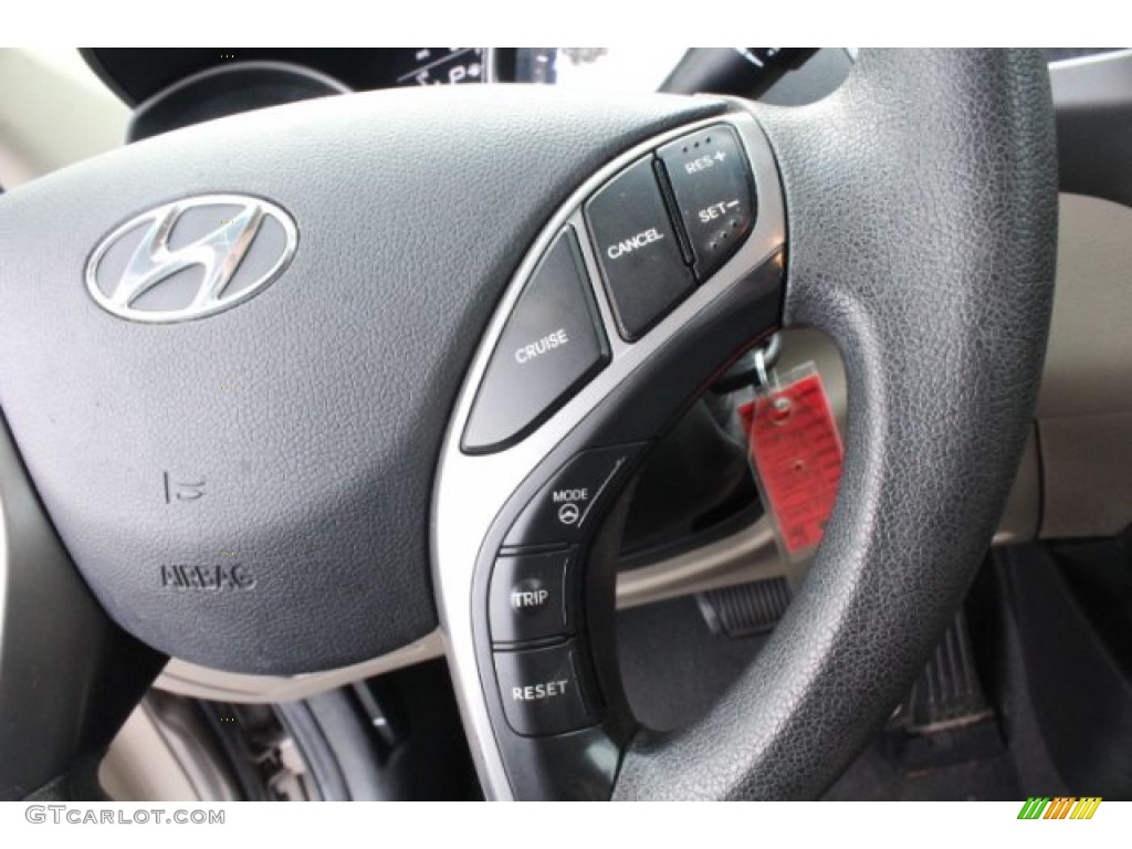 2014 Elantra SE Sedan - Bronze / Gray photo #13