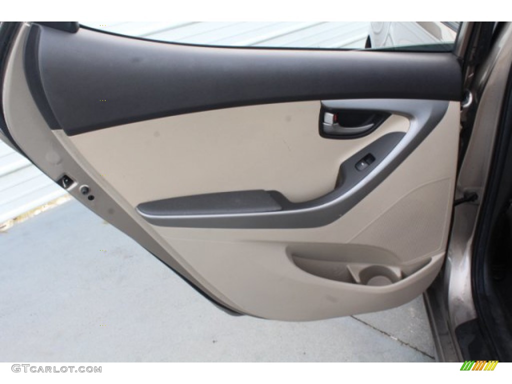 2014 Elantra SE Sedan - Bronze / Gray photo #14
