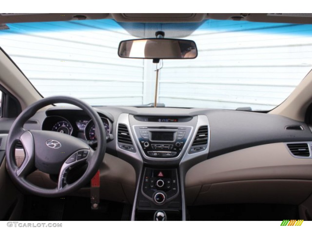 2014 Elantra SE Sedan - Bronze / Gray photo #16