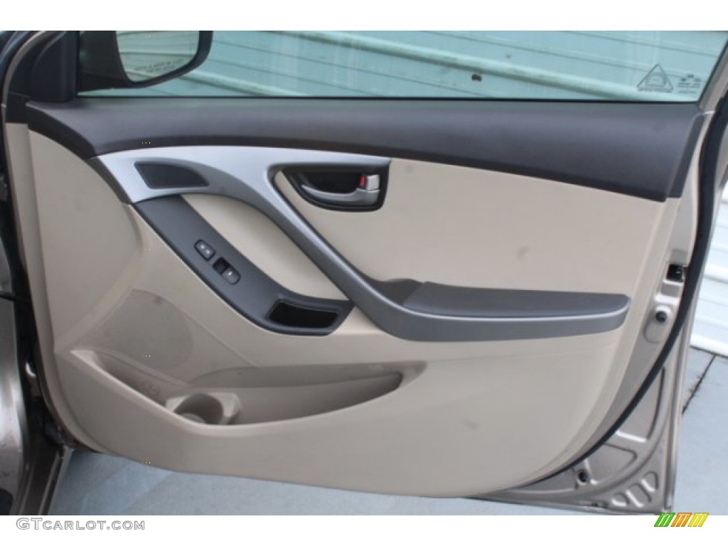 2014 Elantra SE Sedan - Bronze / Gray photo #21