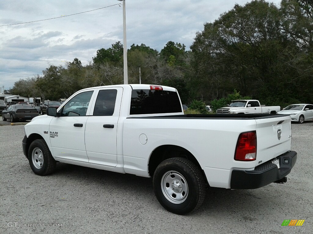 2019 1500 Classic Tradesman Quad Cab 4x4 - Bright White / Black/Diesel Gray photo #3