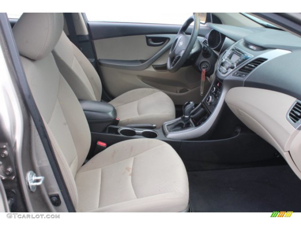 2014 Elantra SE Sedan - Bronze / Gray photo #22