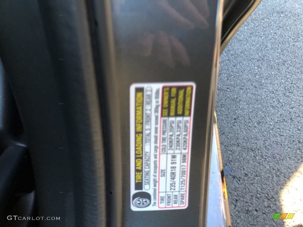 2019 Civic Sport Hatchback - Polished Metal Metallic / Black photo #24