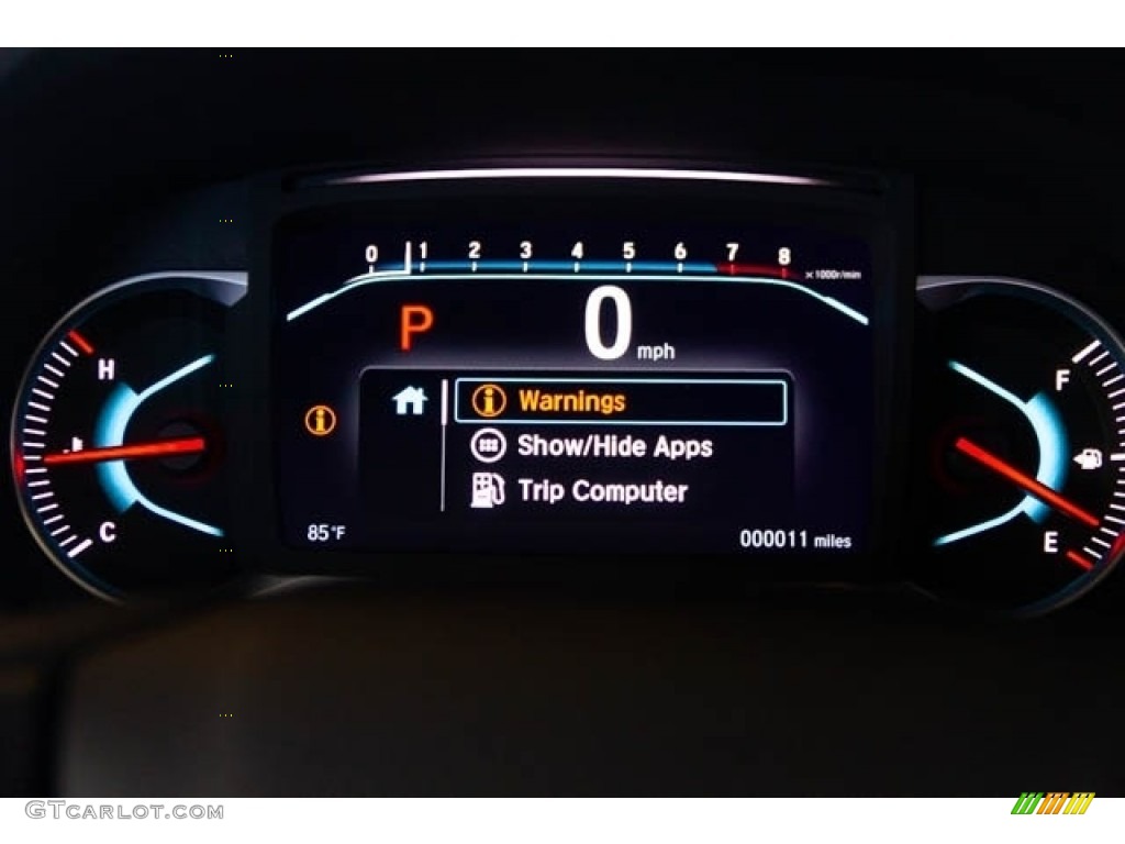 2019 Pilot EX - Modern Steel Metallic / Gray photo #19