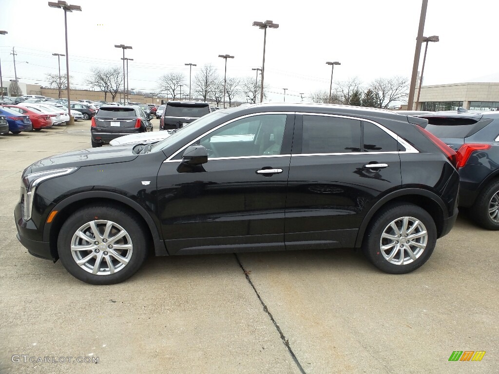 Stellar Black Metallic 2019 Cadillac XT4 Luxury AWD Exterior Photo #131048627