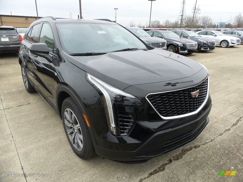 Stellar Black Metallic 2019 Cadillac XT4 Sport Exterior Photo #131048699