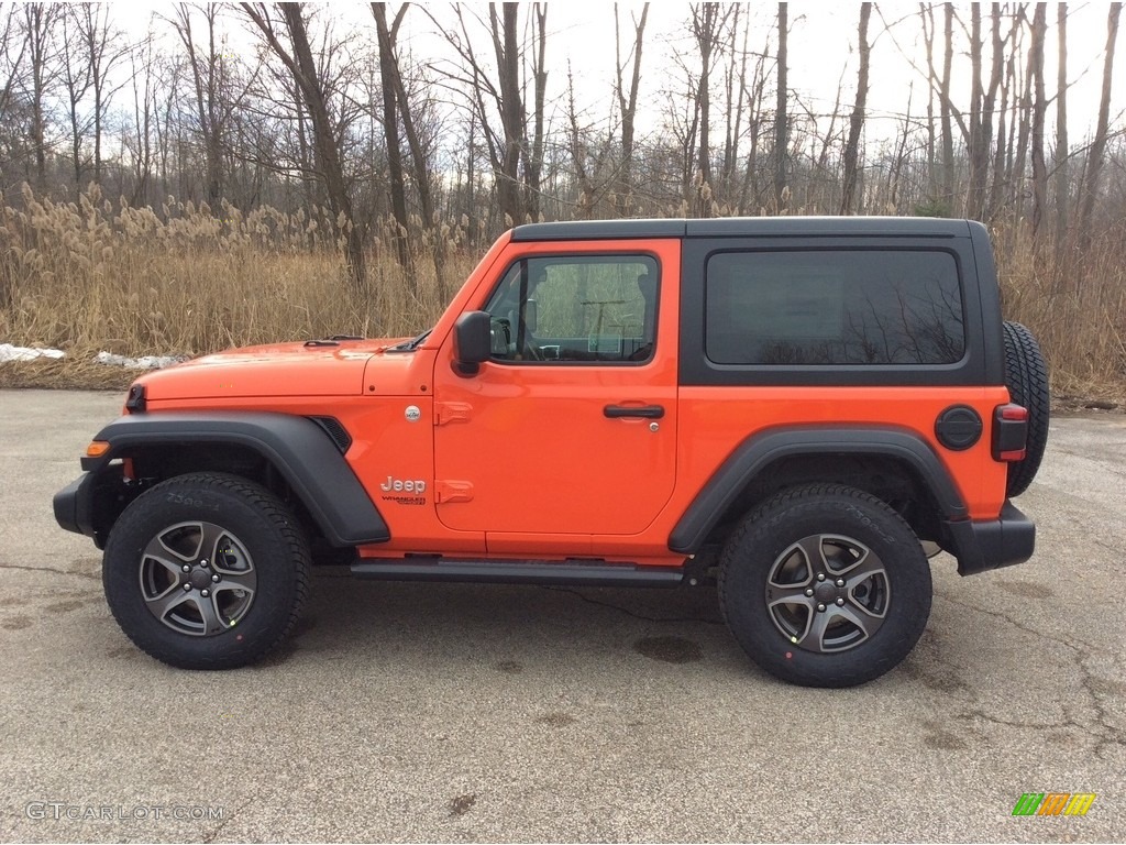 Punk'n Metallic 2019 Jeep Wrangler Sport 4x4 Exterior Photo #131048865