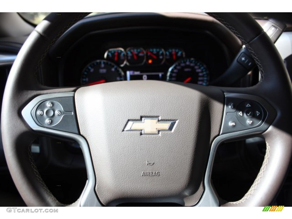 2014 Silverado 1500 LTZ Crew Cab - Blue Topaz Metallic / Cocoa/Dune photo #18