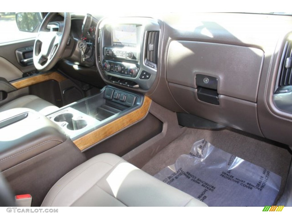 2014 Silverado 1500 LTZ Crew Cab - Blue Topaz Metallic / Cocoa/Dune photo #28