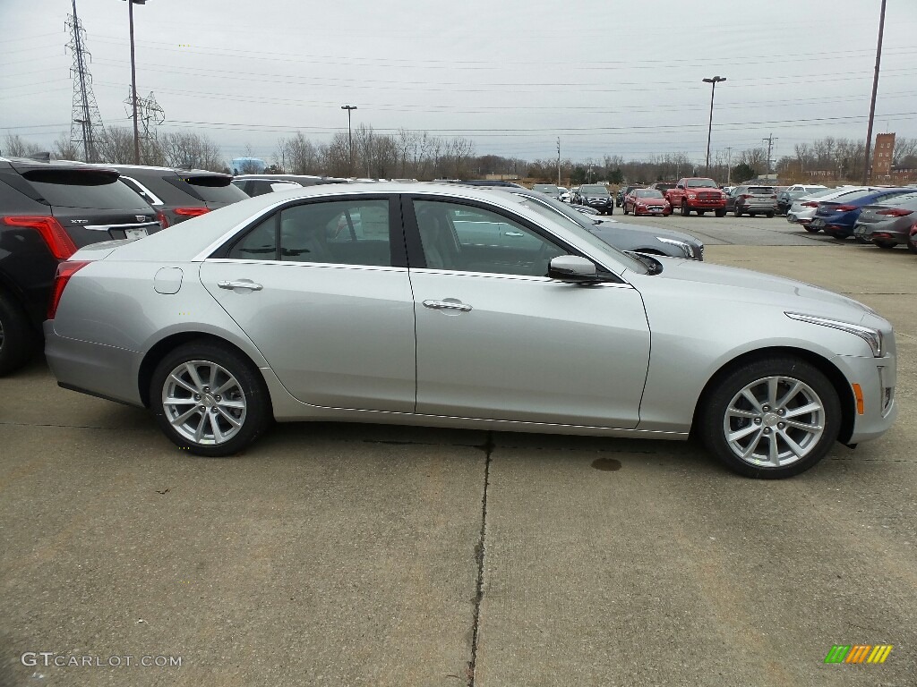 Radiant Silver Metallic 2019 Cadillac CTS AWD Exterior Photo #131049191