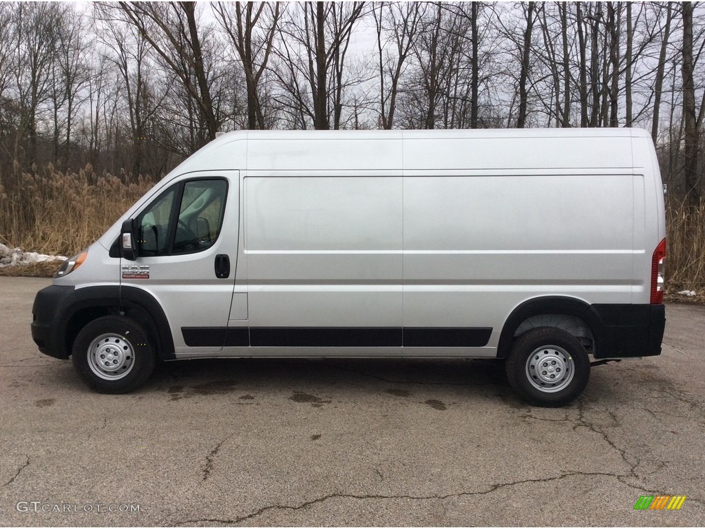 Bright Silver Metallic 2019 Ram ProMaster 2500 High Roof Cargo Van Exterior Photo #131049299