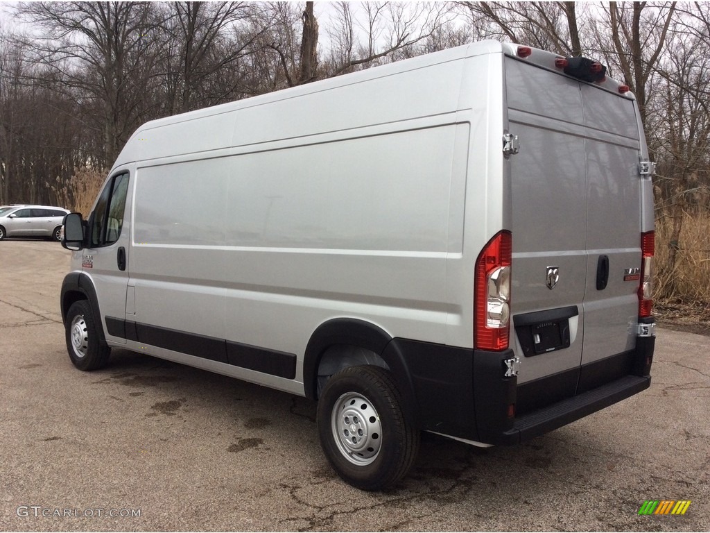 Bright Silver Metallic 2019 Ram ProMaster 2500 High Roof Cargo Van Exterior Photo #131049323