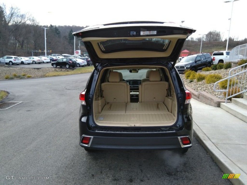 2019 Highlander Hybrid Limited AWD - Midnight Black Metallic / Almond photo #5