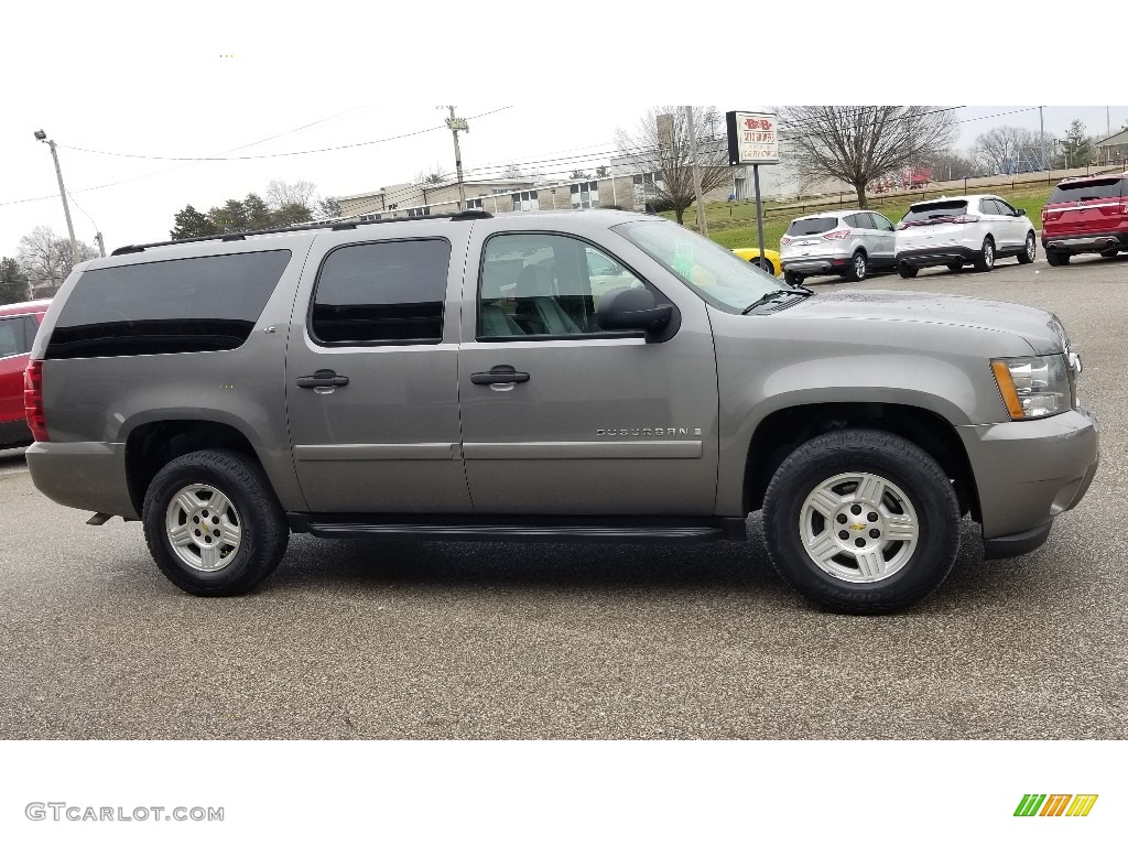 2007 Suburban 1500 LS 4x4 - Silver Birch Metallic / Light Titanium/Dark Titanium photo #6