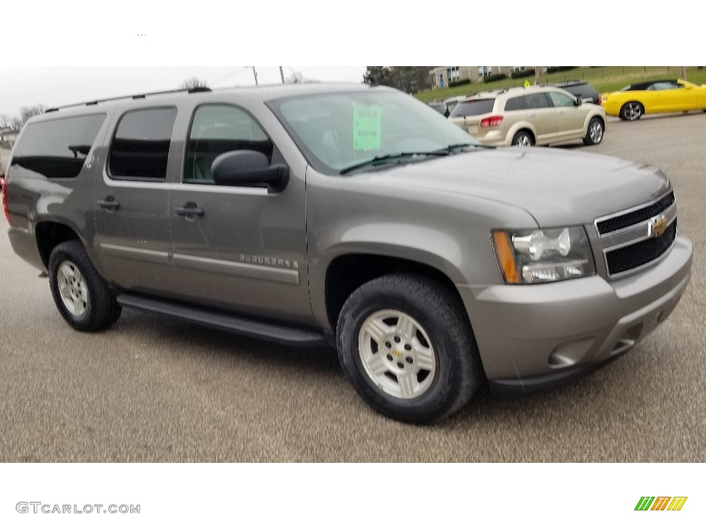 2007 Suburban 1500 LS 4x4 - Silver Birch Metallic / Light Titanium/Dark Titanium photo #7