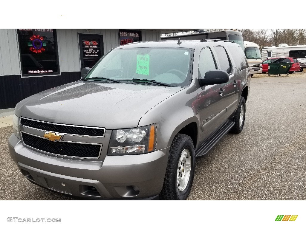 2007 Suburban 1500 LS 4x4 - Silver Birch Metallic / Light Titanium/Dark Titanium photo #9