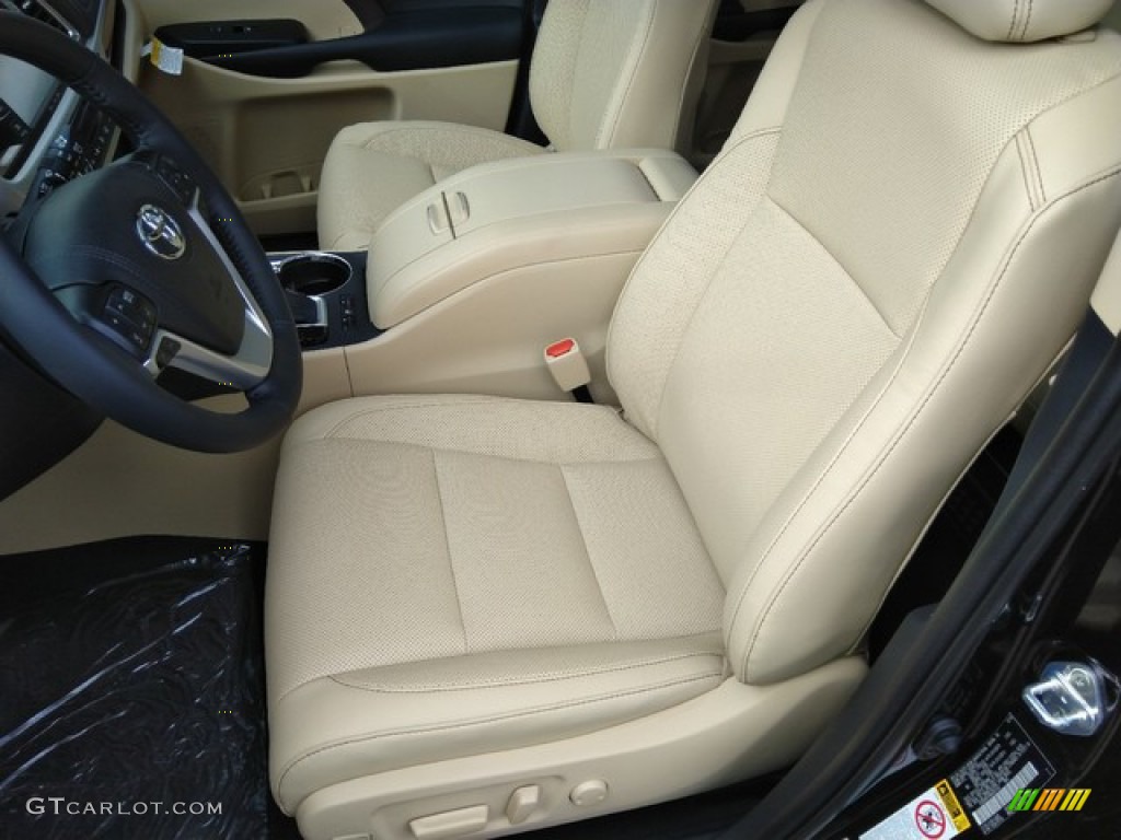 2019 Toyota Highlander Hybrid Limited AWD Front Seat Photo #131049539